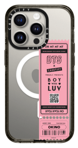 CASETiFY×【Boy With Luv feat. Halsey】のコラボケース