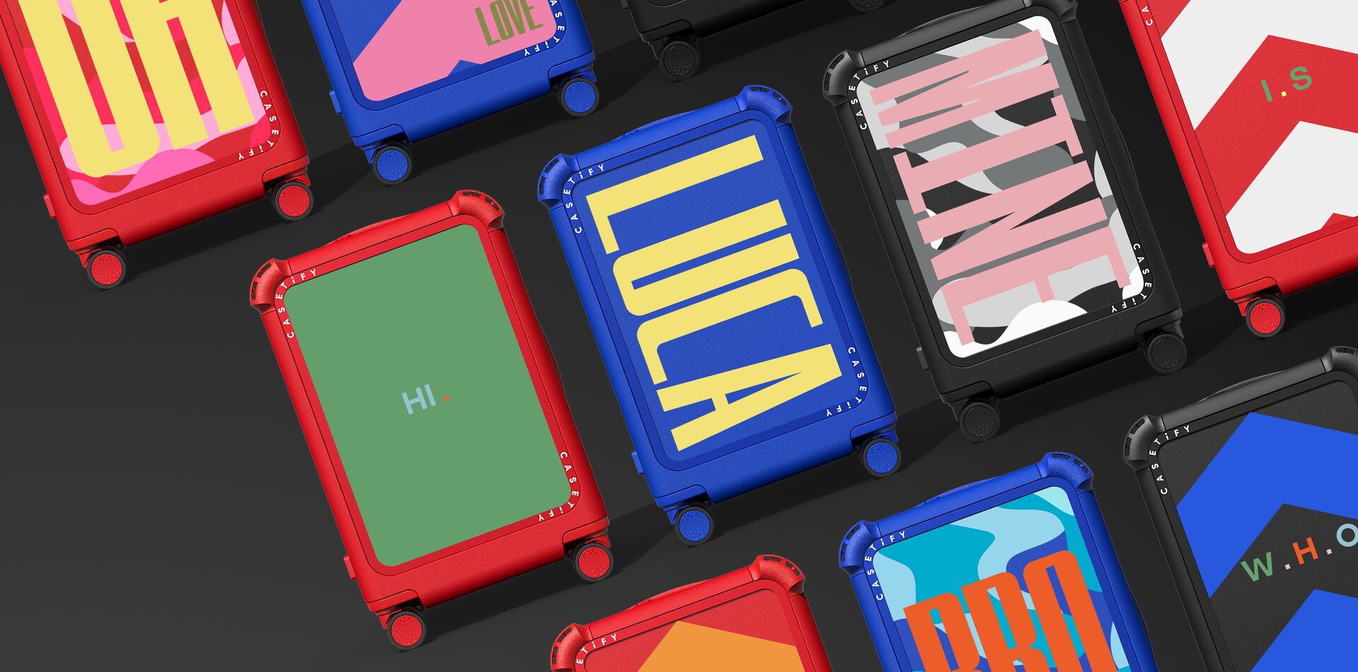 CASETiFY Travelのスーツケース