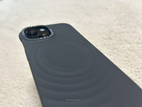 ウェーブシリコンケースの写真