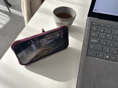 シリコングリップスタンド写真