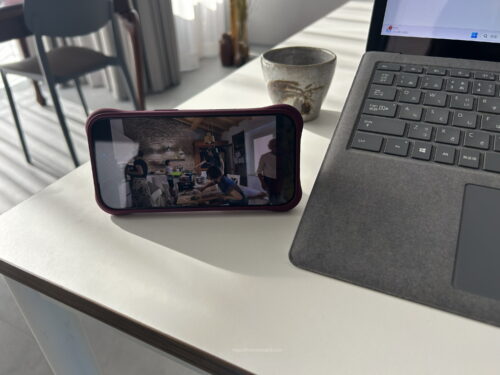 シリコングリップスタンド写真