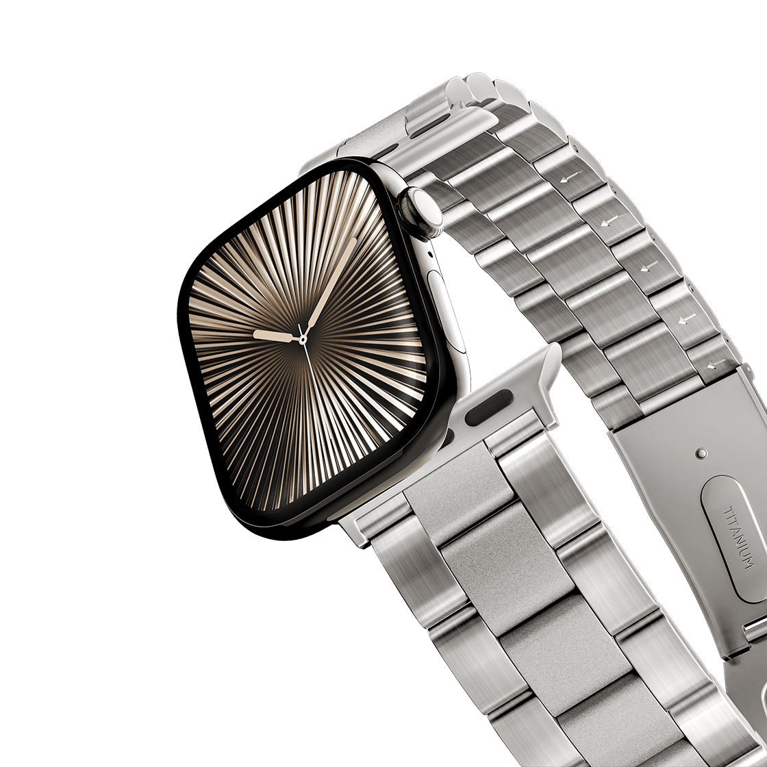 Titanium 3-Link Band