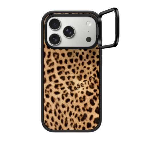 CASETiFYのインパクトリングスタンドケース×Y2K風ジャガー柄デザイン